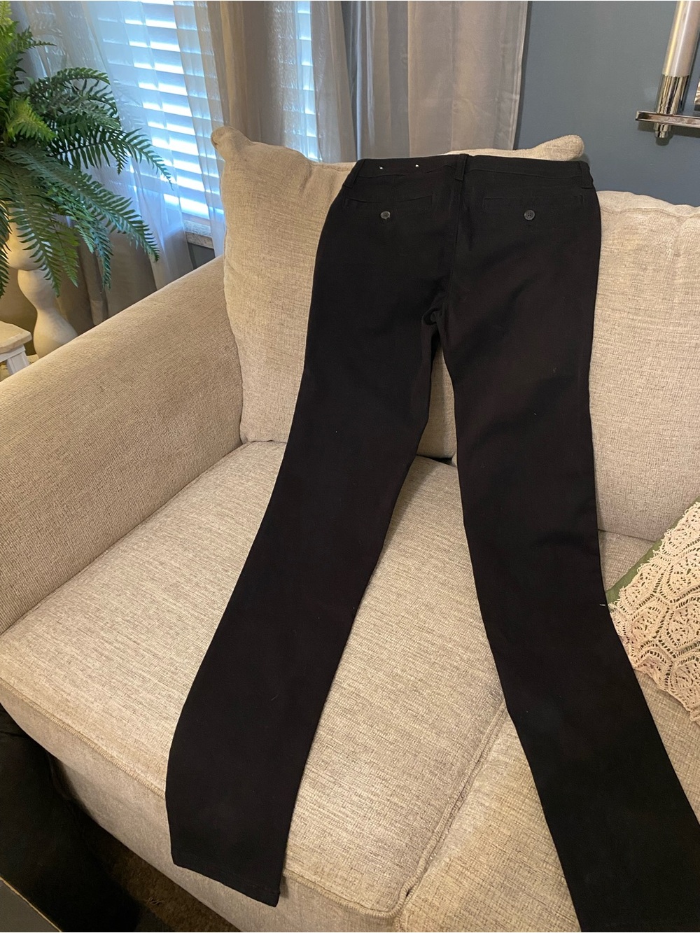 American Eagle Outfitters Black Super Stretch Pants